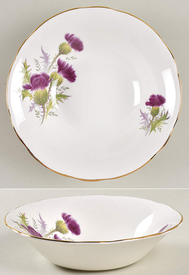 Thistle Coupe Cereal Bowl by Duchess-1