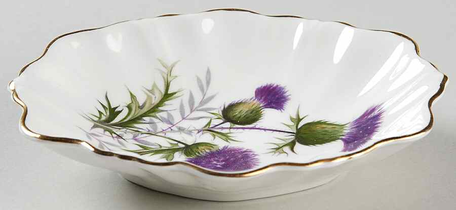 Thistle 5" Oval Sweet Meat Dish by Duchess-1