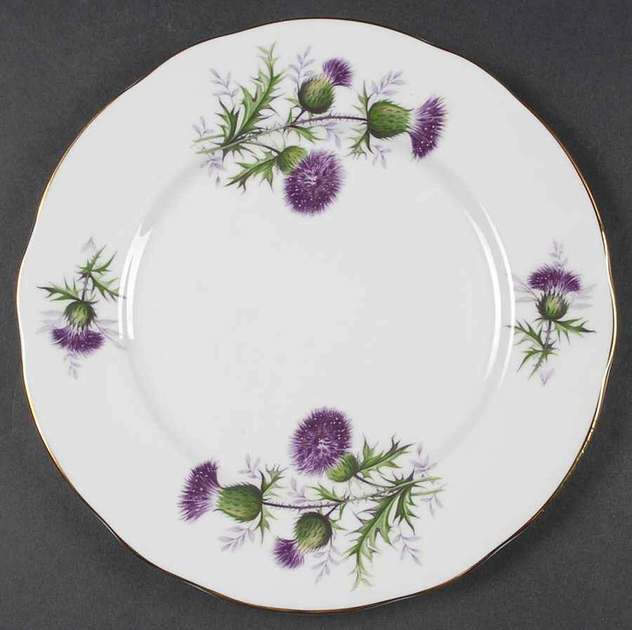 Thistle Salad Plate by Duchess-1