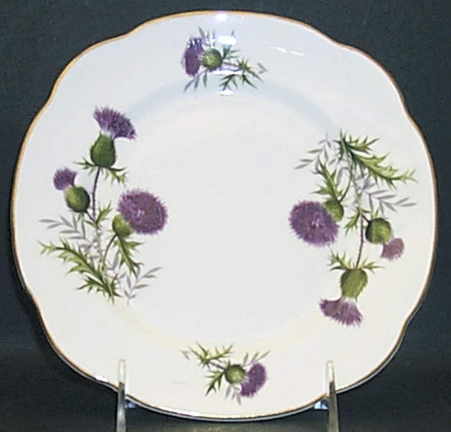 Thistle Square Salad Plate by Duchess-1