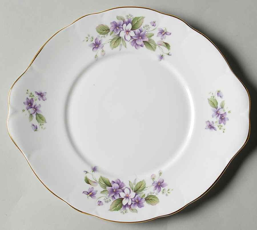 Tivoli Handled Cake Plate by Duchess-1