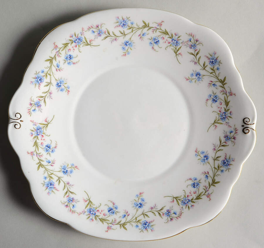 Tranquility Handled Cake Plate by Duchess-1