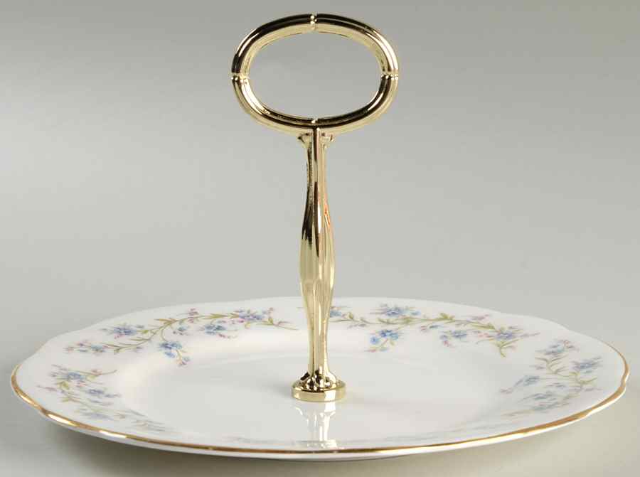 Tranquility Round Serving Plate with Handle (SP) by Duchess-1