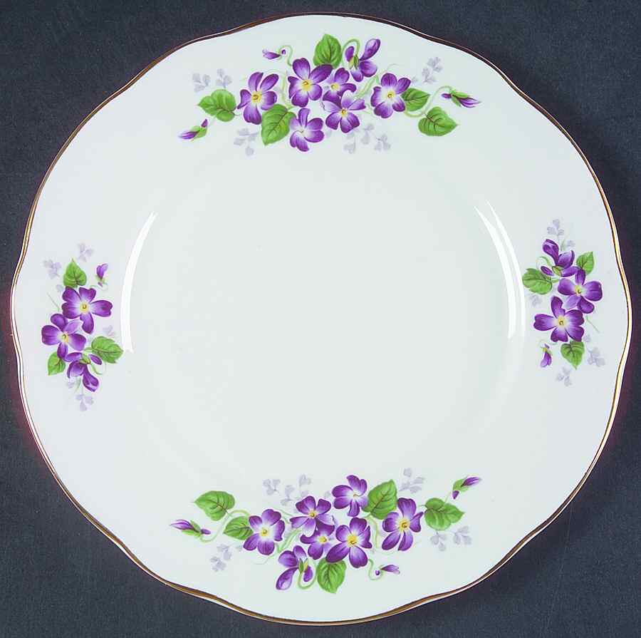 Violetta Salad Plate by Duchess-1