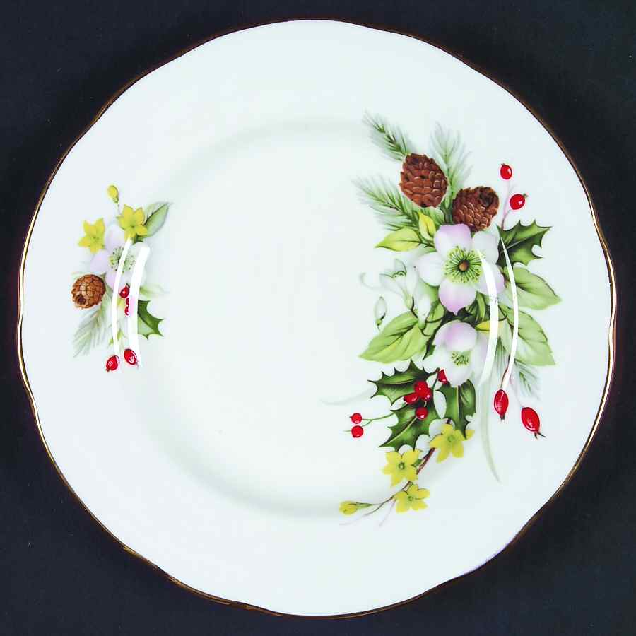 Winter Dessert/Pie Plate by Duchess-1