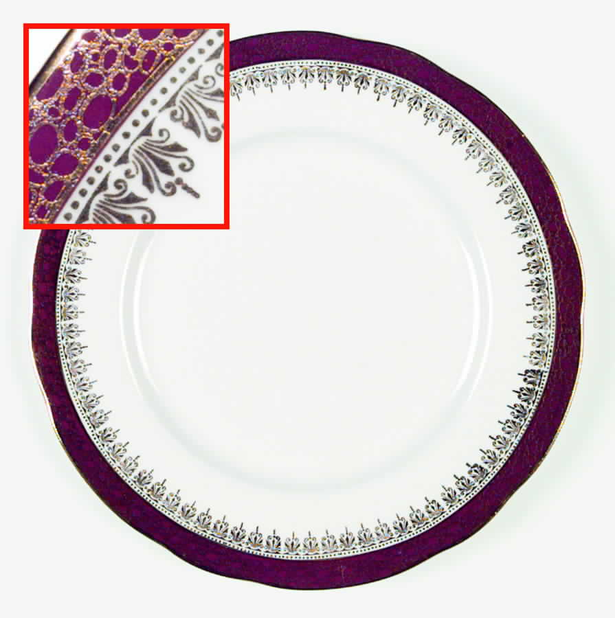 Winchester Red Luncheon Plate by Duchess-1