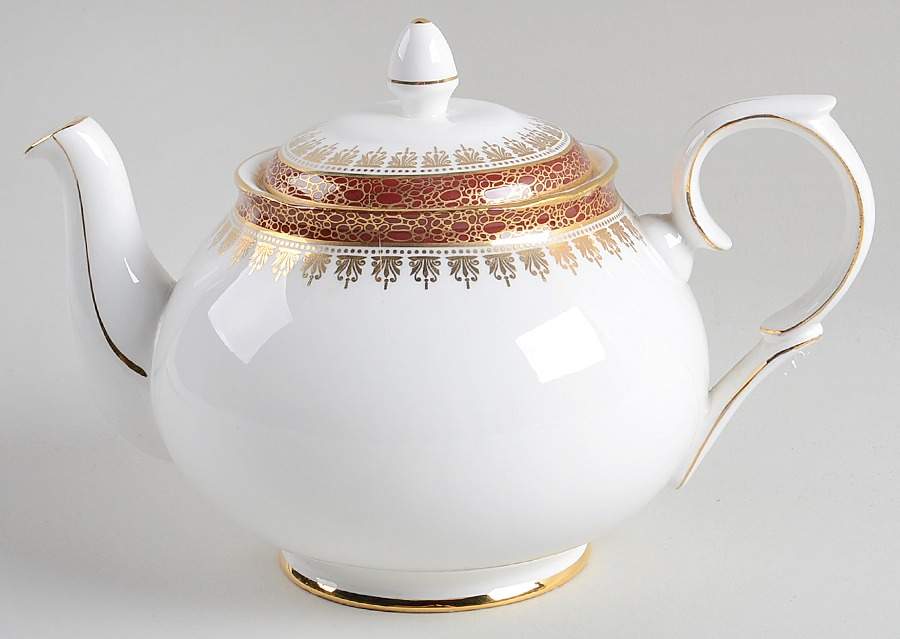 Winchester Red Teapot & Lid by Duchess-1