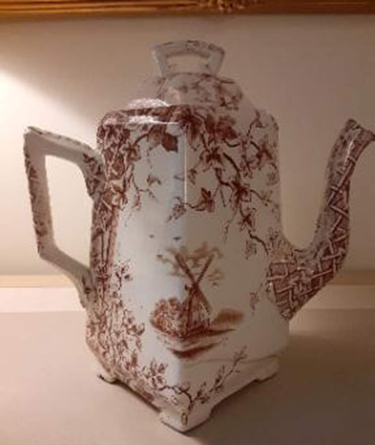 Victor Brown Teapot & Lid by JH Davis-1