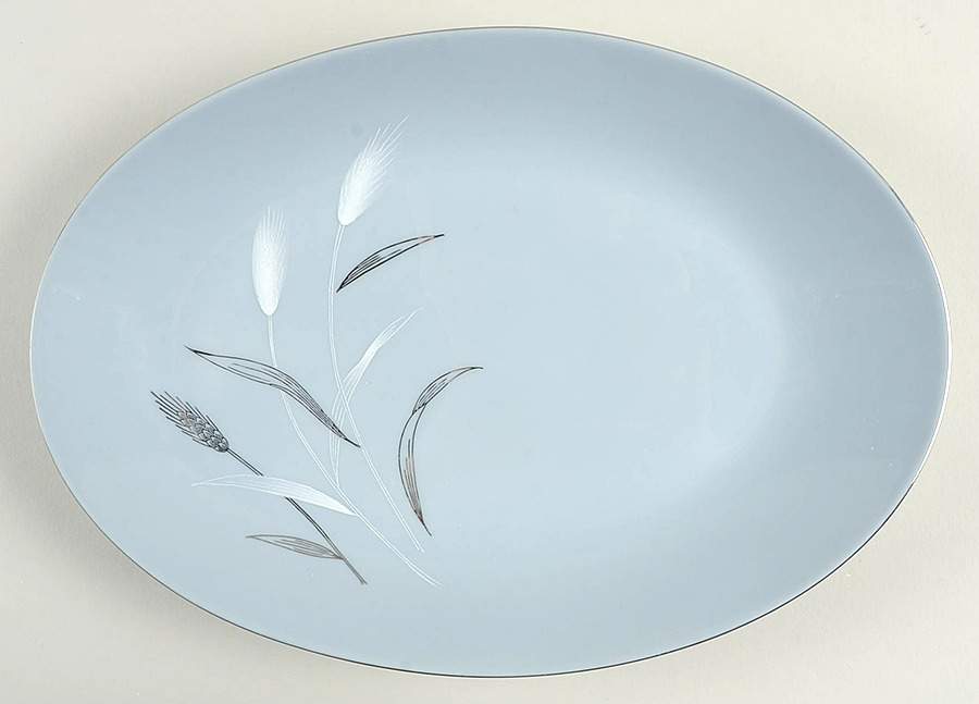 Autumn Breeze 12" Oval Serving Platter by Dynasty China-1