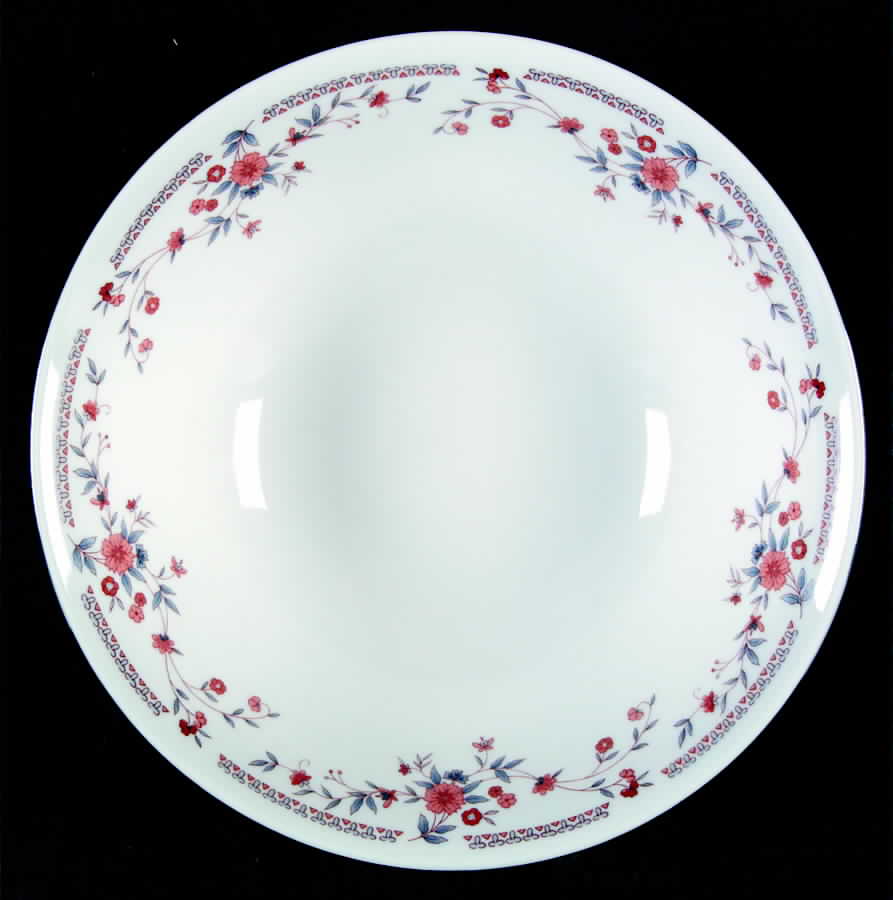 Copenhagen (Platinum, Rim) 9" Round Vegetable Bowl by Dynasty China-1