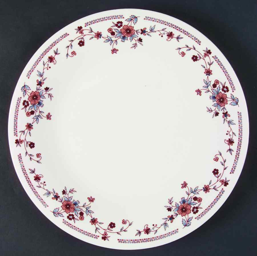 Copenhagen (Platinum, Rim) Dinner Plate by Dynasty China-1