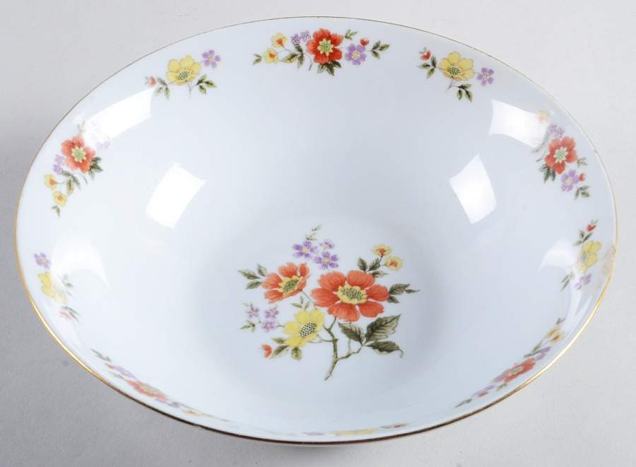 Dalian 9" Round Vegetable Bowl by Dynasty China-1