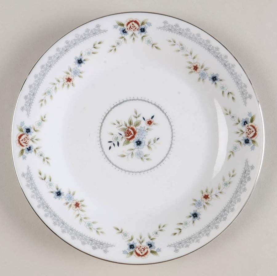 Melody (Rim, No Number) Salad Plate by Dynasty China-1