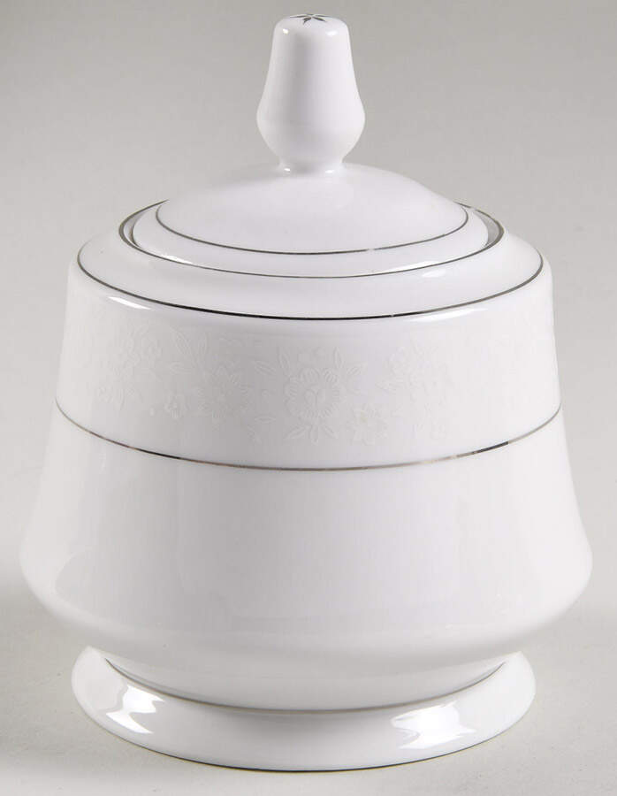 Eternal Sugar Bowl & Lid by Dynasty China-1