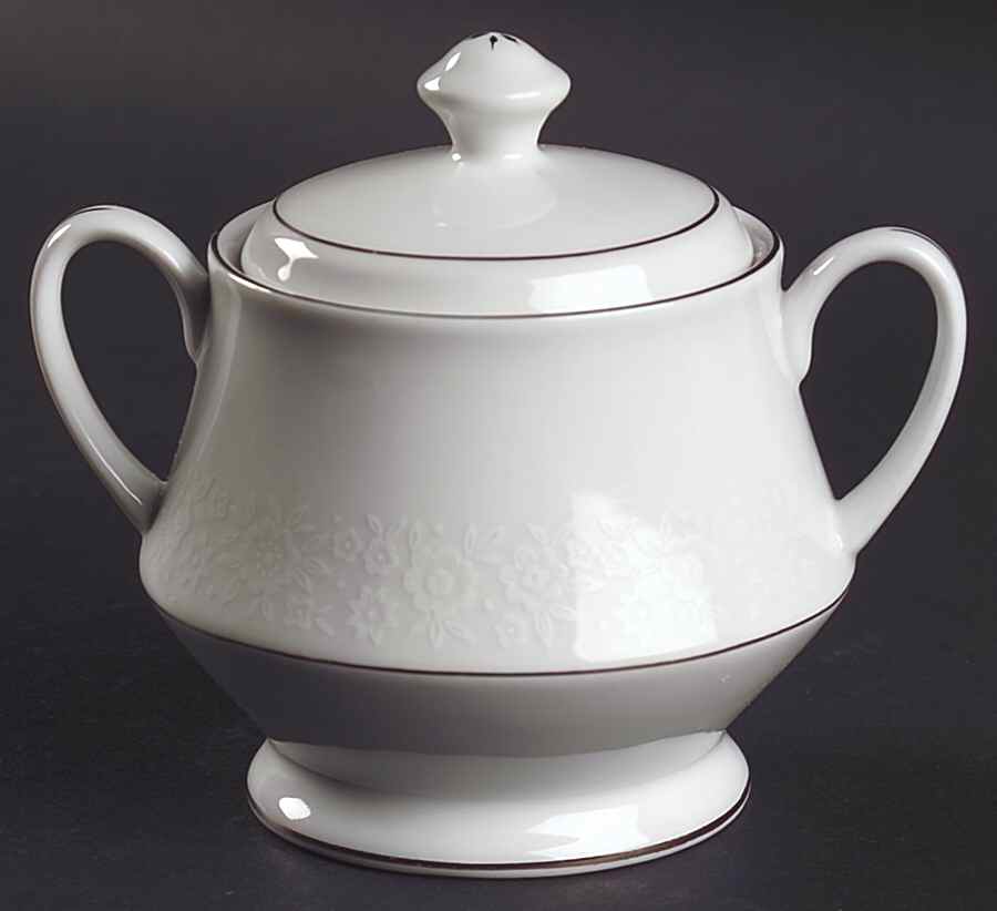 Eternal Sugar Bowl & Lid by Dynasty China-1