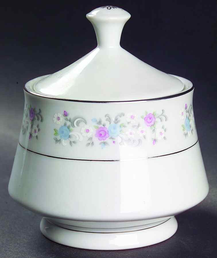 Rapture Sugar Bowl & Lid by Dynasty China-1