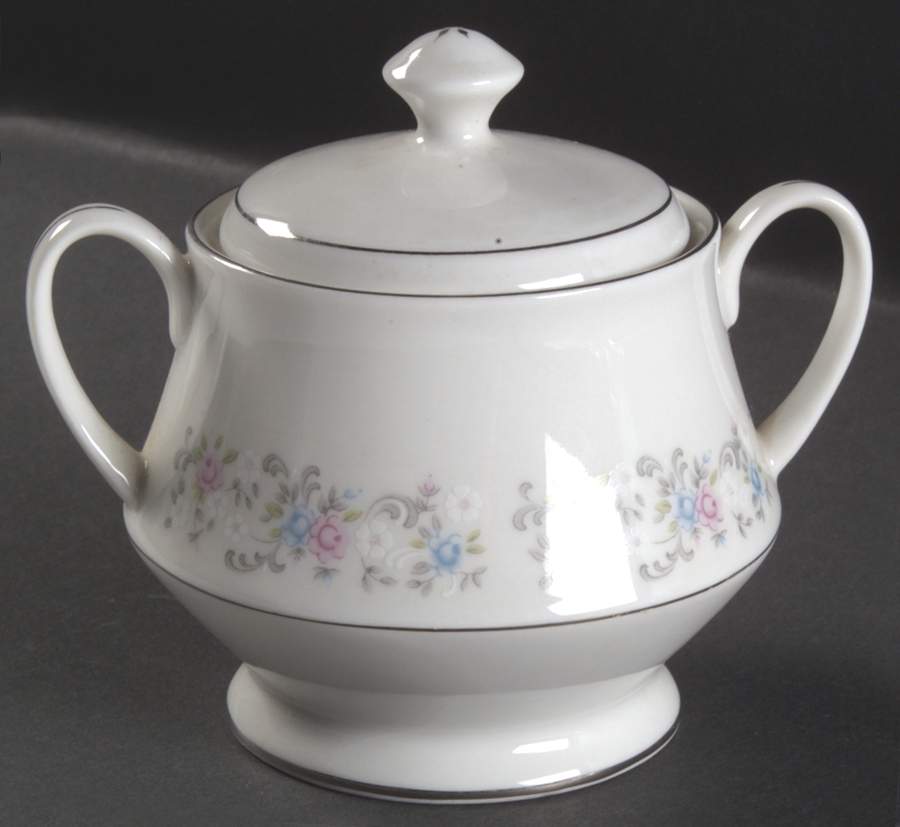 Rapture Sugar Bowl & Lid by Dynasty China-1