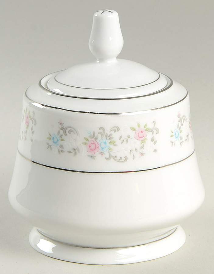 Rapture Sugar Bowl & Lid by Dynasty China-1