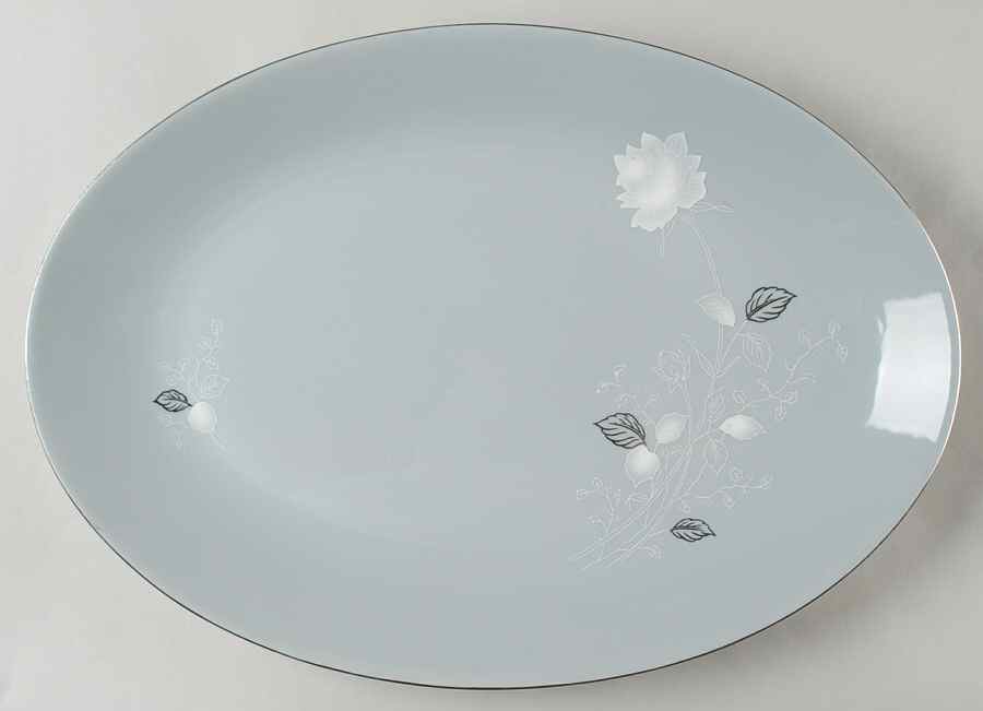 Trousseau 16" Oval Serving Platter by Dynasty China-1