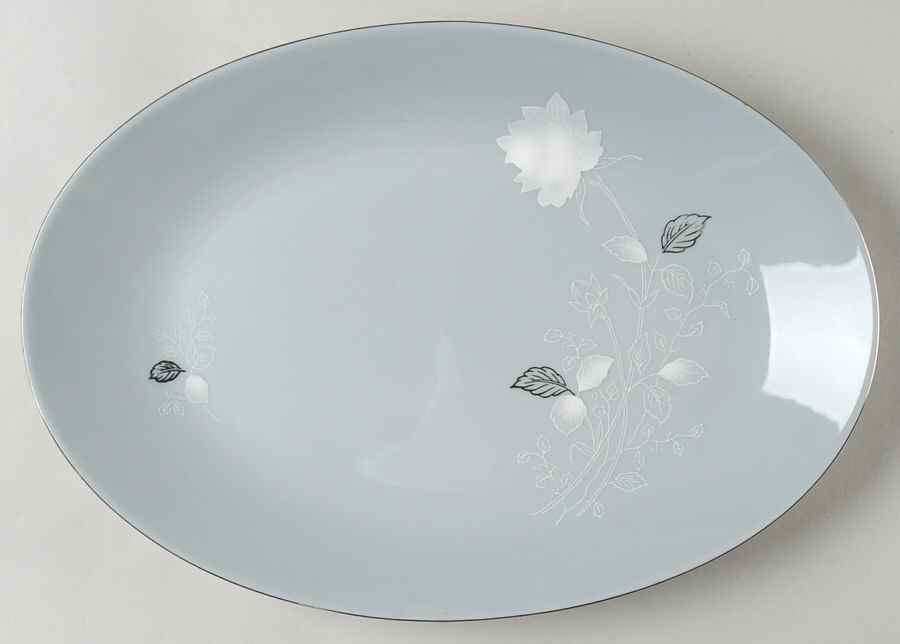 Trousseau 12" Oval Serving Platter by Dynasty China-1