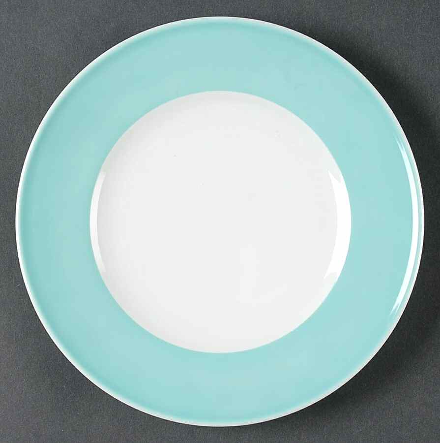 Solid Color Seawater (Aqua) Dessert/Pie Plate by B T Dibbern-1
