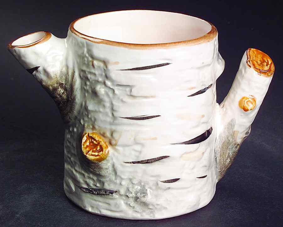 Birch Bark Creamer by Department 56-1