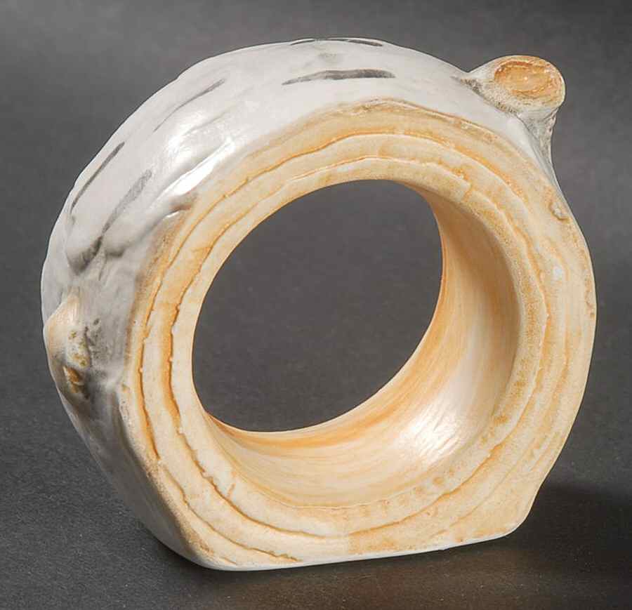 Birch Bark Napkin Ring by Department 56-1