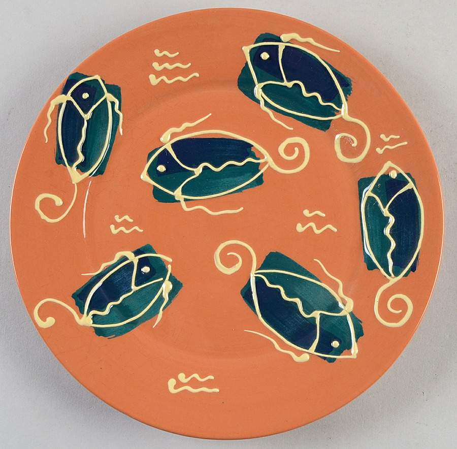DAN36 Salad Plate by Dansk-1