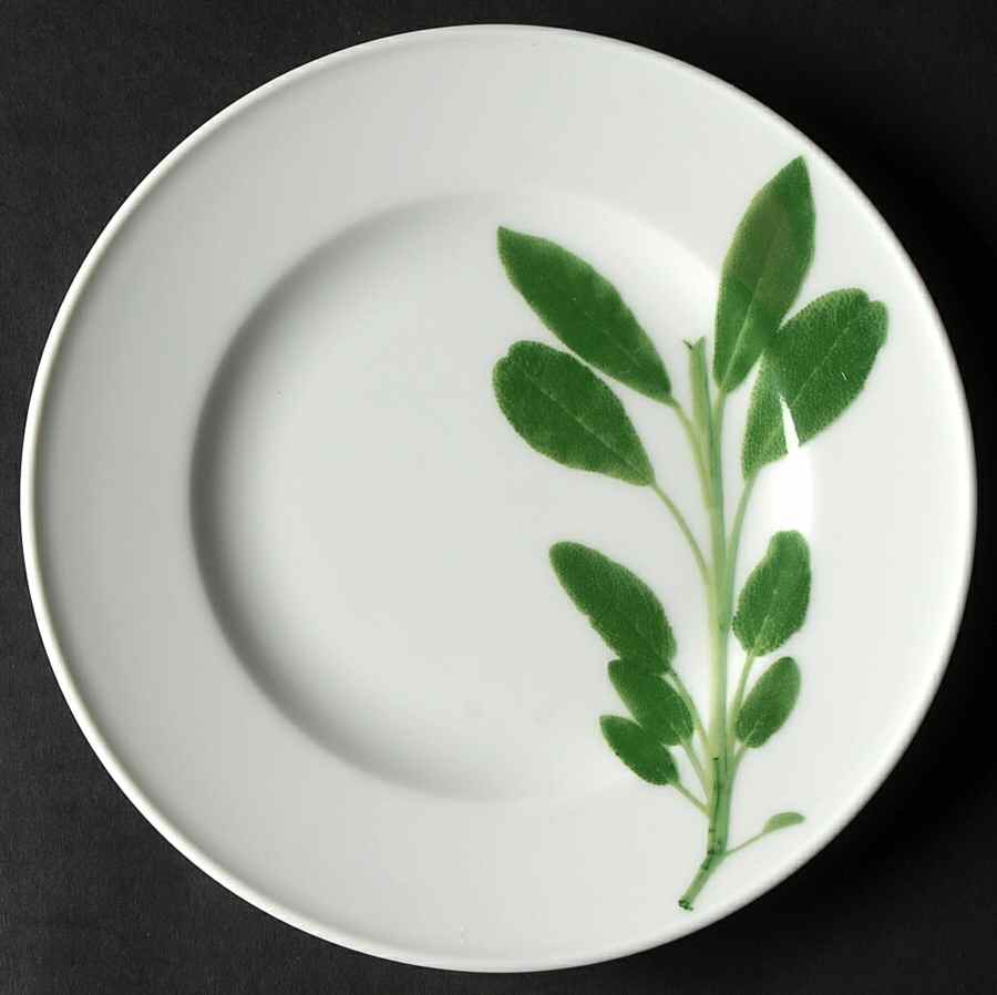 Herbaticum Salad Plate by B T Dibbern-1
