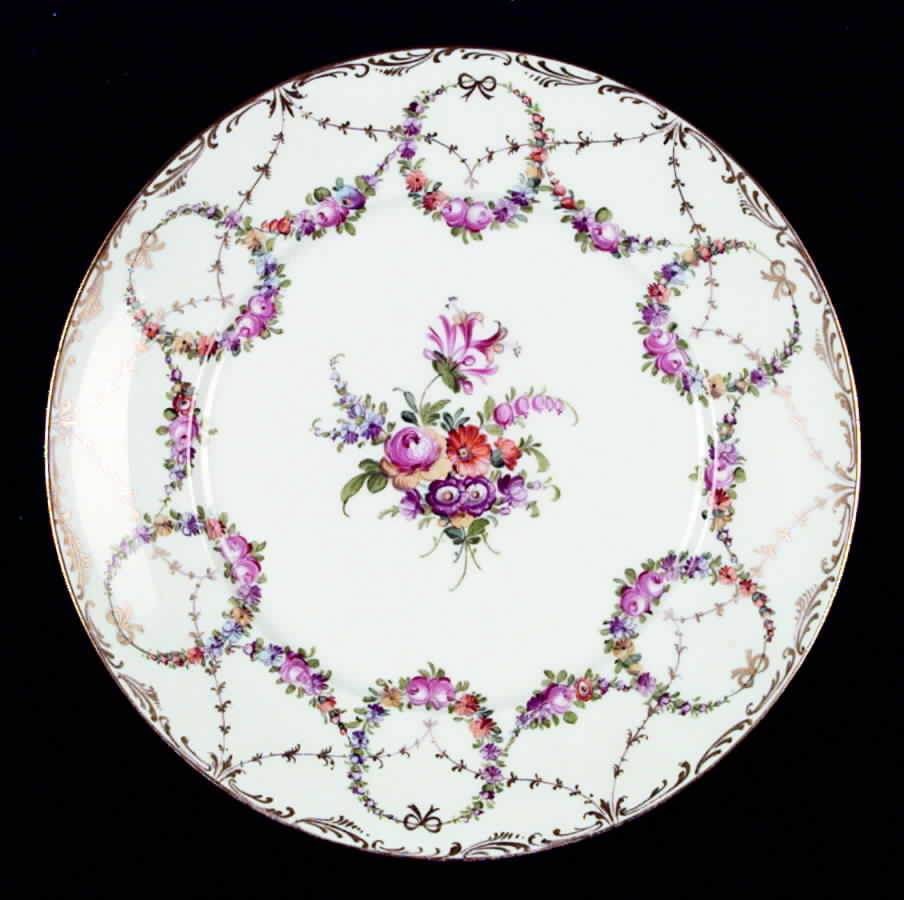 271 Dinner Plate by Dresden (German)-1