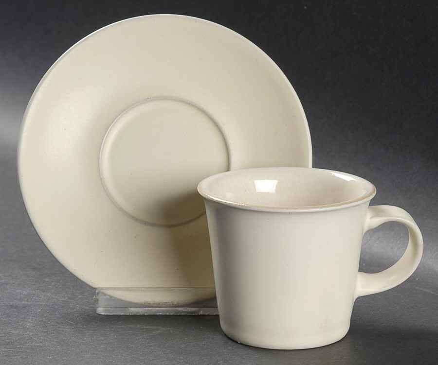Energy Flat Demitasse Cup & Saucer Set by Denby-Langley-1