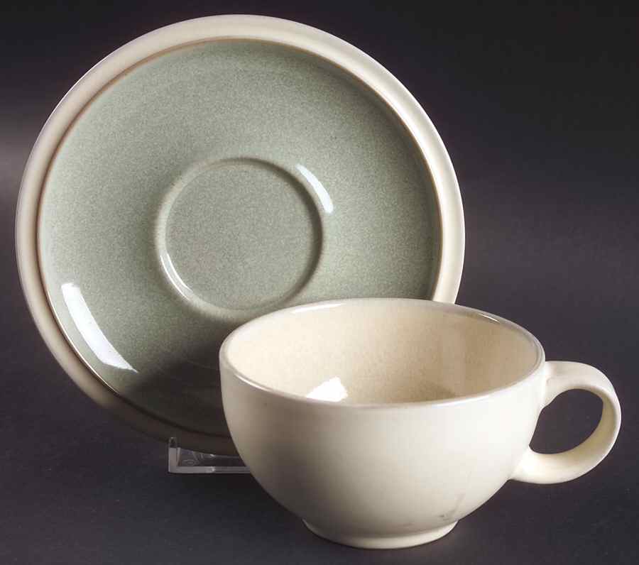 Energy Flat Cup & Saucer Set by Denby-Langley-1
