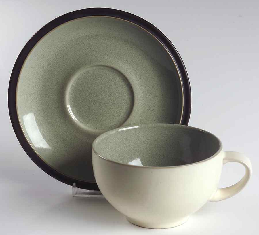 Energy Breakfast Cup & Saucer Set by Denby-Langley-1