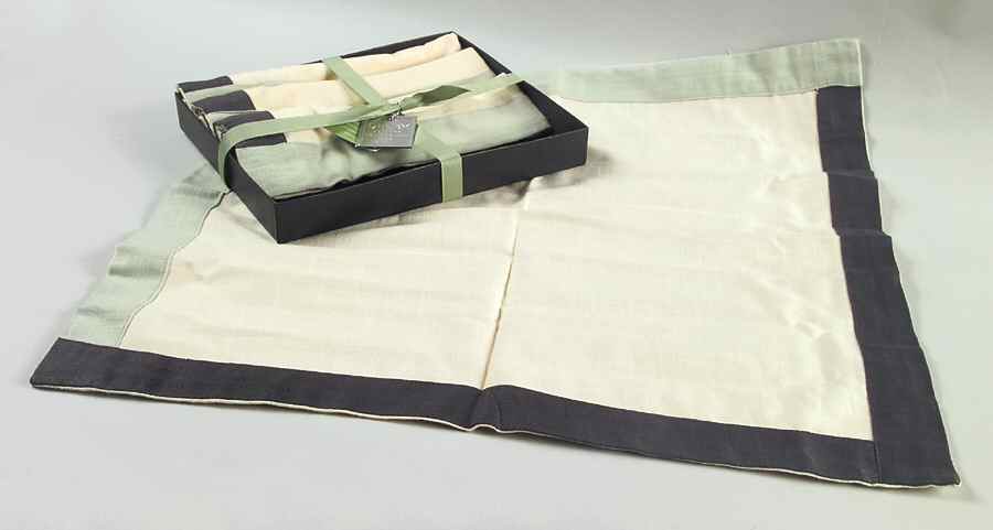 Energy Linen Napkin - Set of 4 by Denby-Langley-1