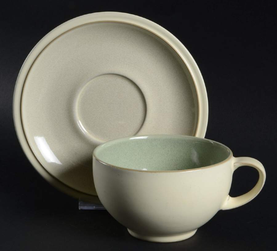 Energy Breakfast Cup & Saucer Set by Denby-Langley-1