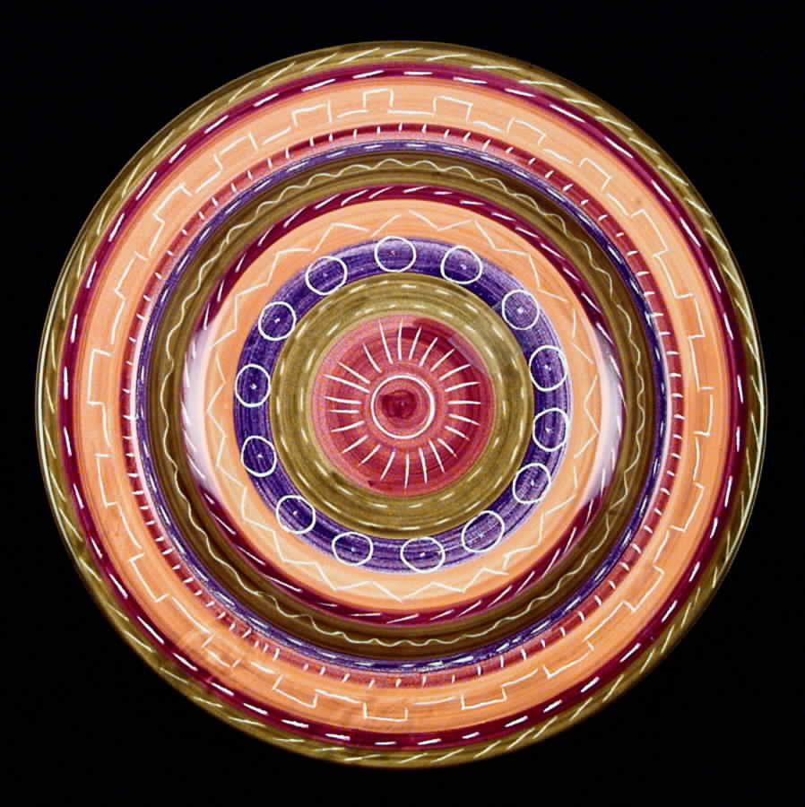 Barocco Rim Soup Bowl by Deruta (Italy)-1