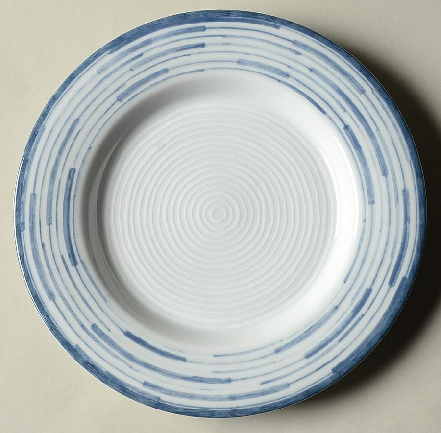Centra Blue Bread & Butter Plate by Dansk-1