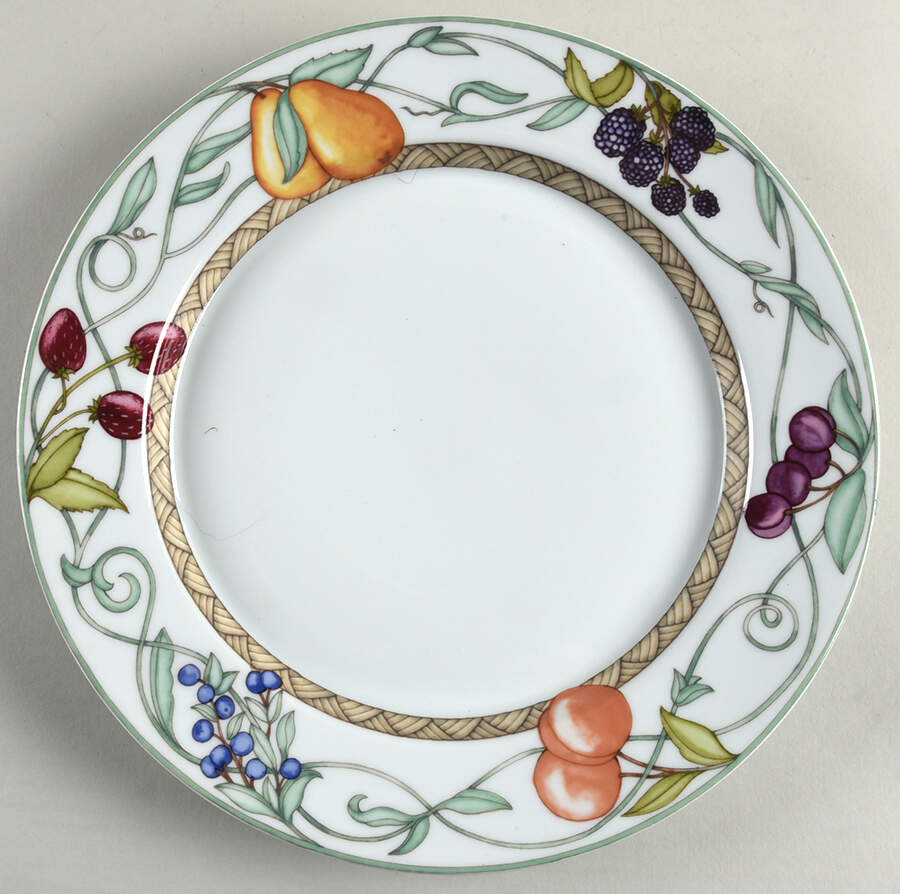 Umbrian Fruits Dinner Plate by Dansk-1