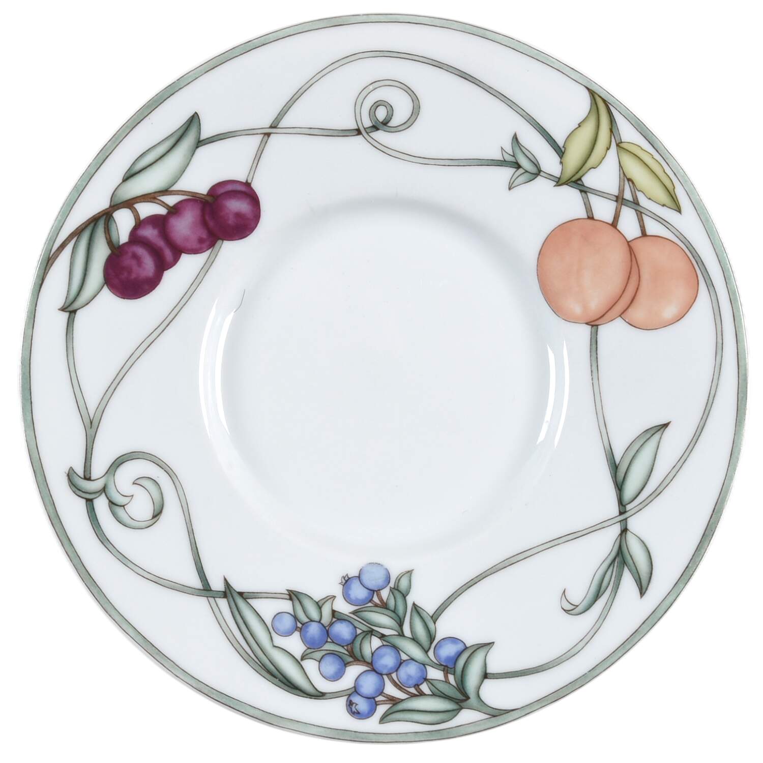 Umbrian Fruits Saucer by Dansk-1