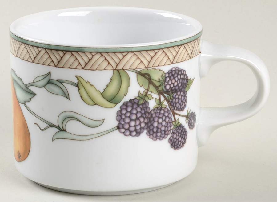 Umbrian Fruits Flat Cup by Dansk-1