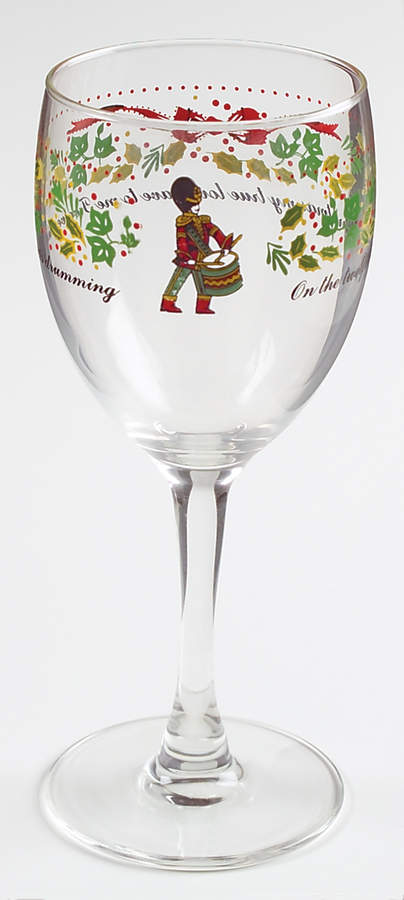 Twelve Days of Christmas 8 Oz Glassware Wine by Domestications-1
