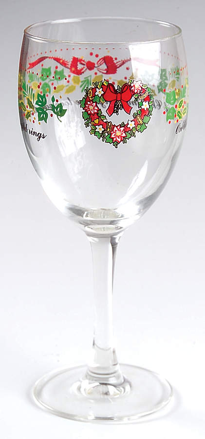 Twelve Days of Christmas 10 Oz Glassware Goblet by Domestications-1
