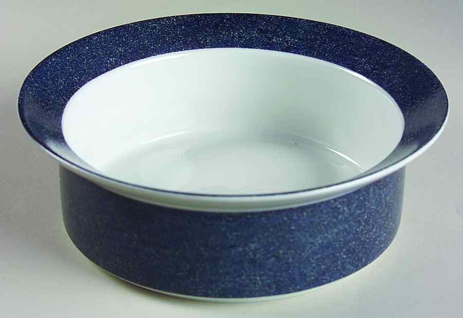 Indigo Rim Cereal Bowl by Dansk-1