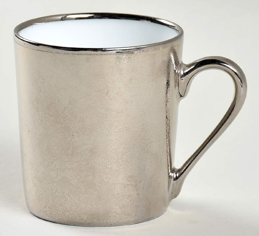 Carat Platine Flat Demitasse Cup by Philippe Deshoulieres-1