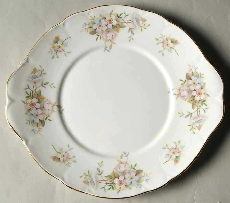 Lansbury Handled Cake Plate by Duchess-1