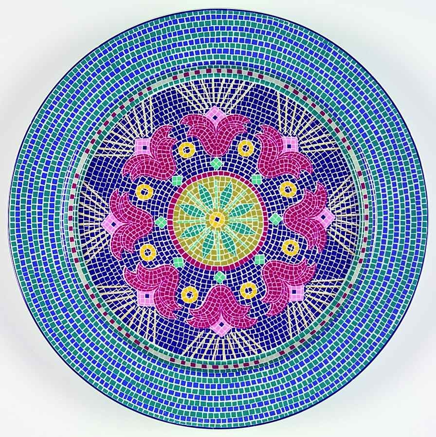 Signature 13" Chop Plate (Round Platter) by Dansk-1