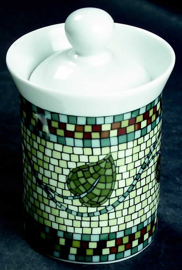Edera Sugar Bowl & Lid by Dansk-1