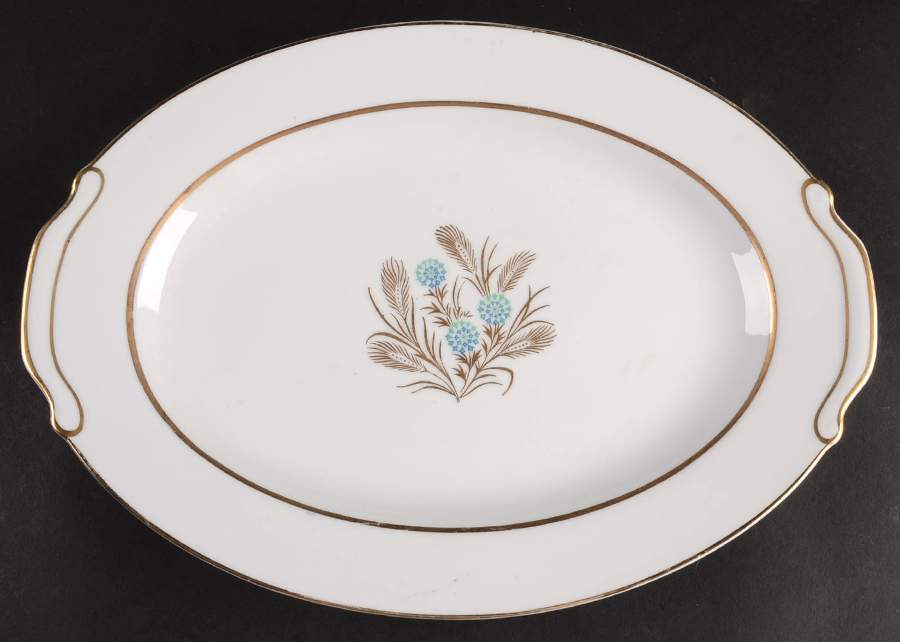 DWF5 12" Oval Serving Platter by DW (Japan)-1