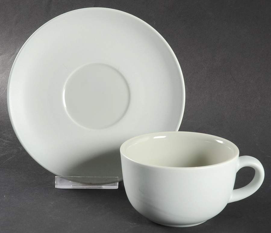 Rondure Sage Flat Cup & Saucer Set by Dansk-1