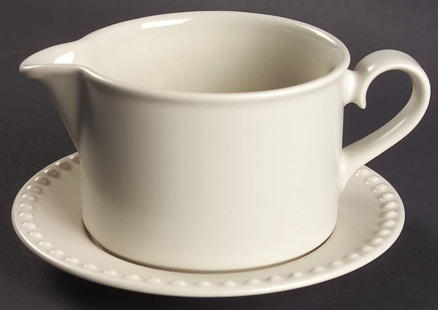 Rondure Rye Gravy Boat & Underplate by Dansk-1
